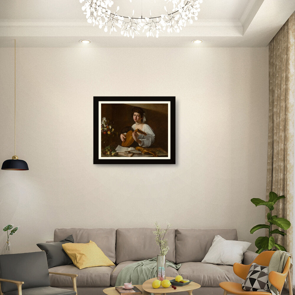 The Young Musician - Framed Wall Art