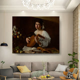 Artist3 - Art - The Young Musician - Wall Canvas