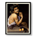 Young Bacchus - Framed Wall Art