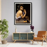 Young Bacchus - Framed Wall Art