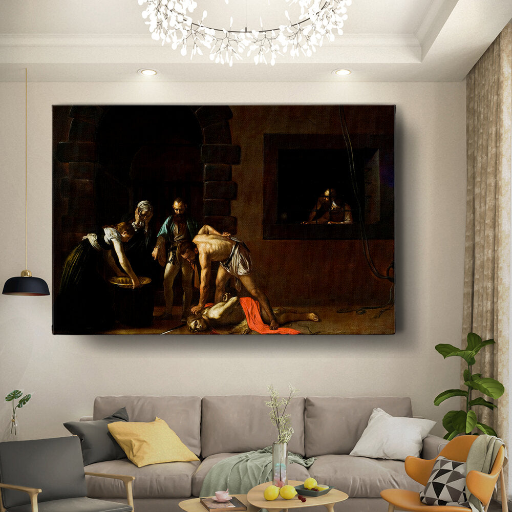 Artist3 - Art - The Beheading Of Saint John The Baptist - Wall Canvas