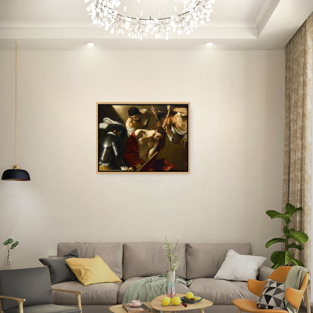 The Crucifixion - Floating Framed Canvas