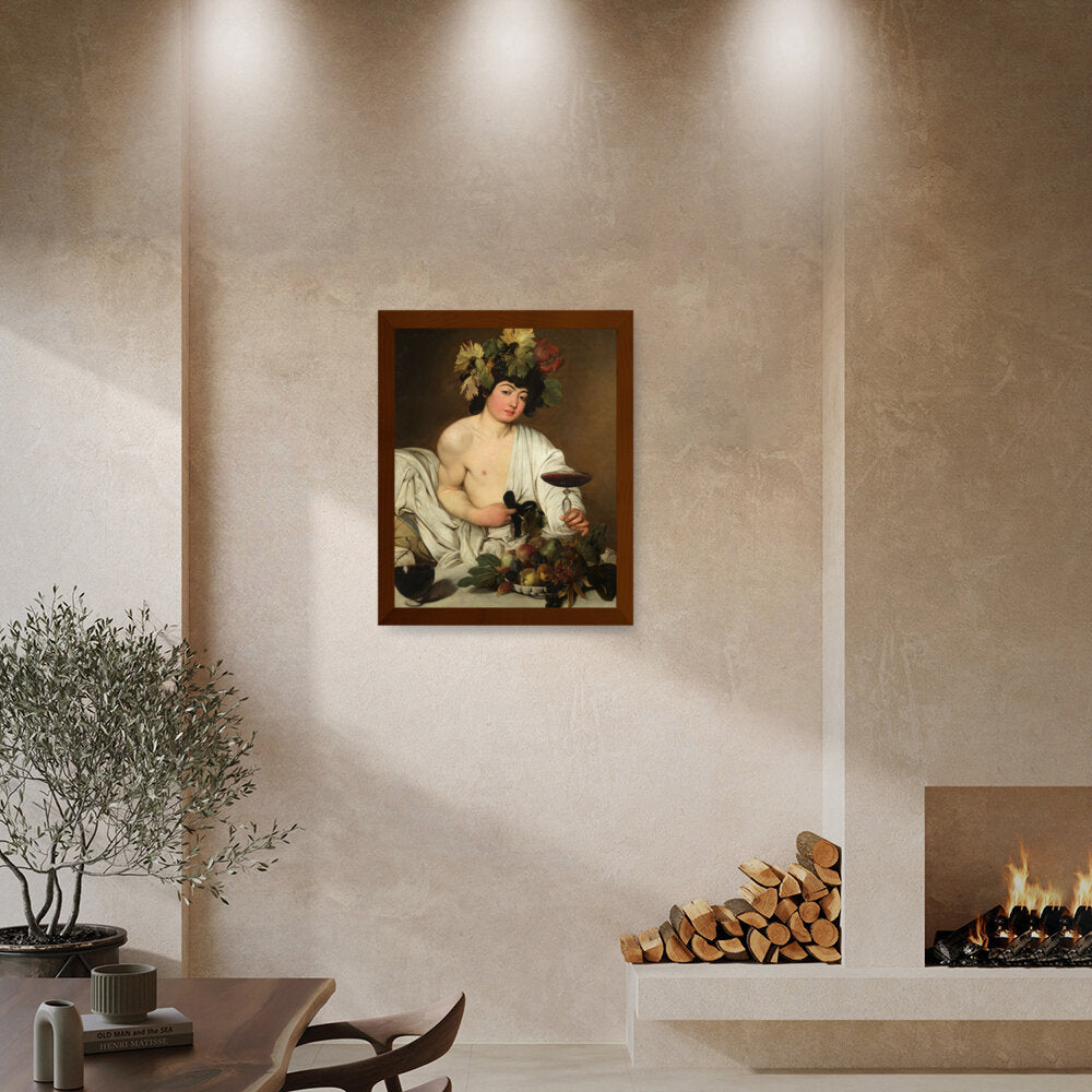 Bacchus - Framed Canvas