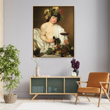 Bacchus - Floating Framed Canvas