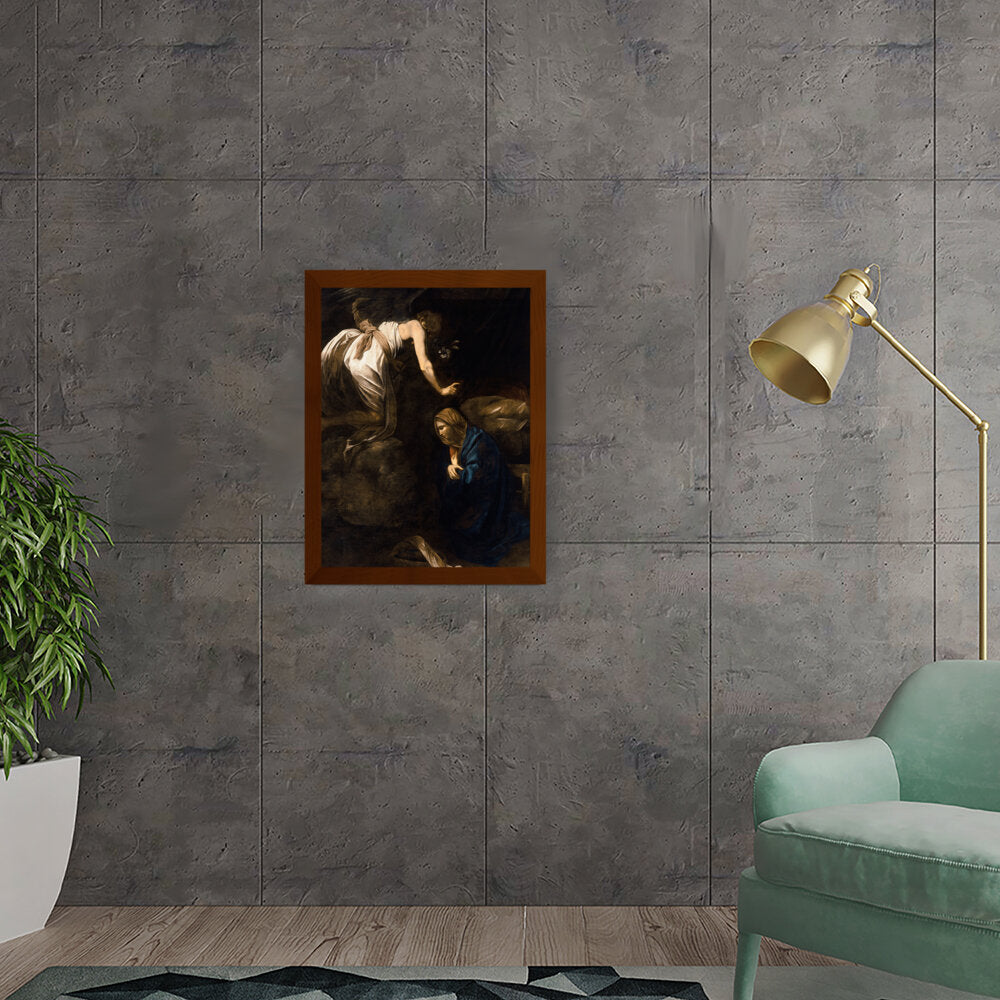 The Annunciation - Framed Canvas