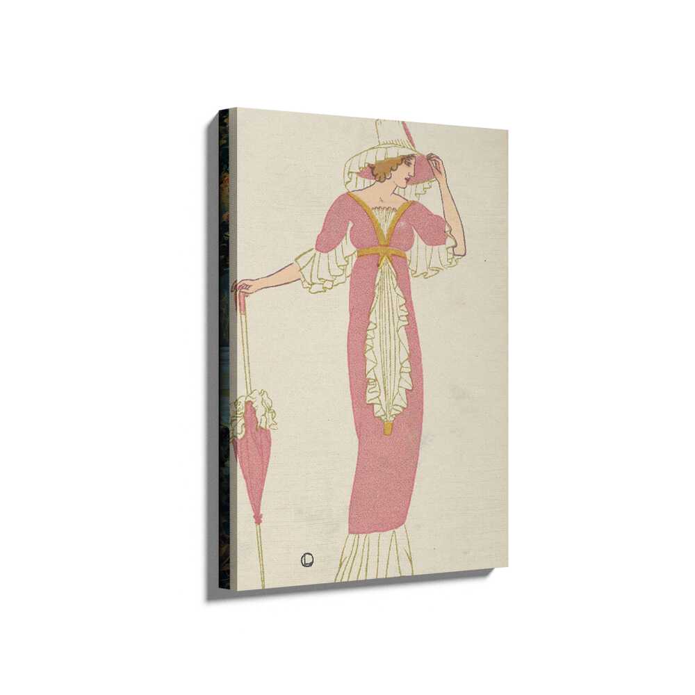 Picasoul - Picasoul Curated - Elegant Lady With Parasol - Wall Decor