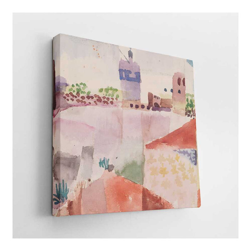 Picasoul - Picasoul Curated - Landscape With Towers - Wall Decor