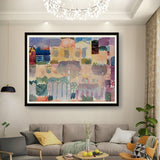 Artist3 - Art - Vibrant Landscape Hues - Framed Wall Art