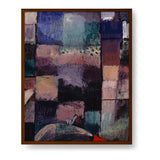 Colorful Abstract Composition - Framed Canvas