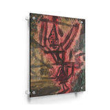 Dramatic Clown - Acrylic Wall Photo