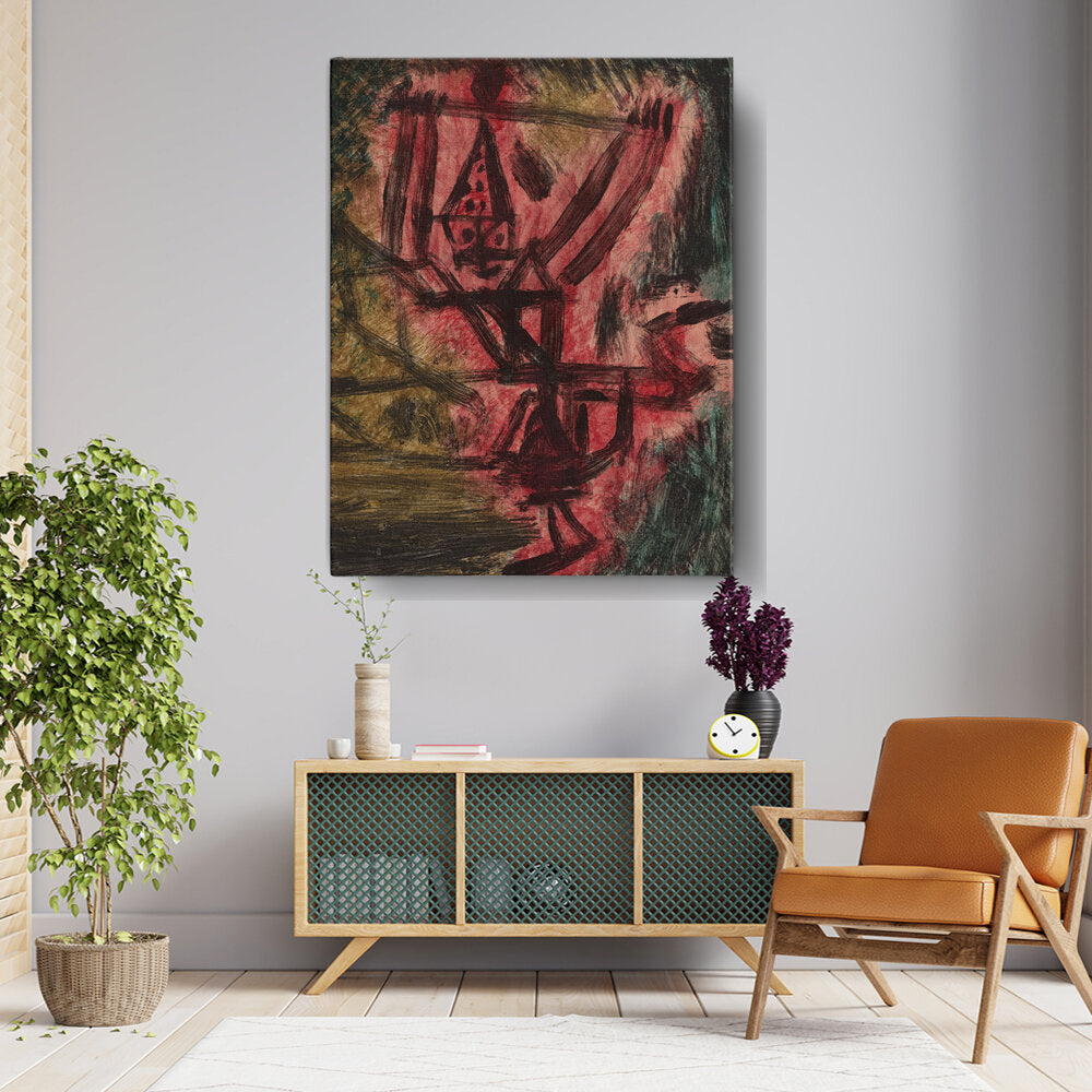 Artist3 - Art - Dramatic Clown - Wall Canvas