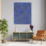 Blue Formations - Acrylic Wall Photo