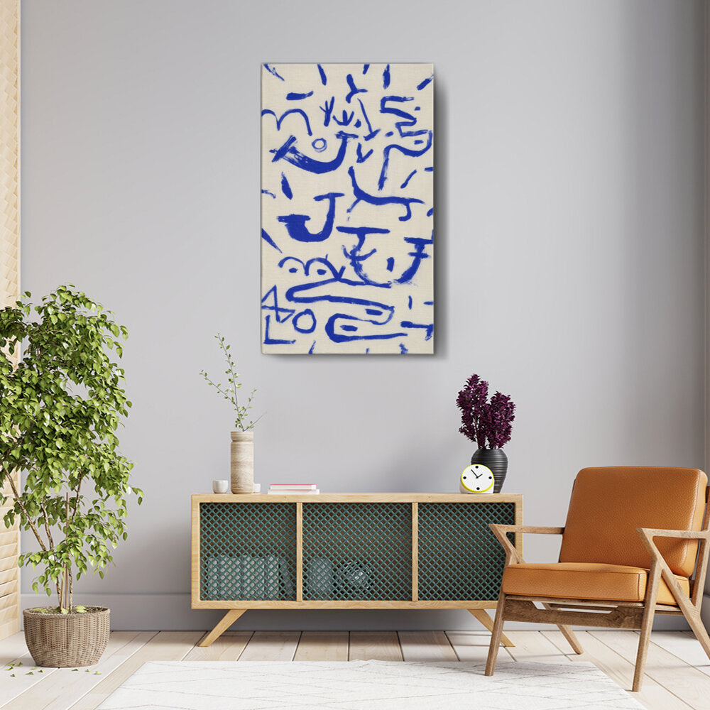 Blue Abstract Expressions