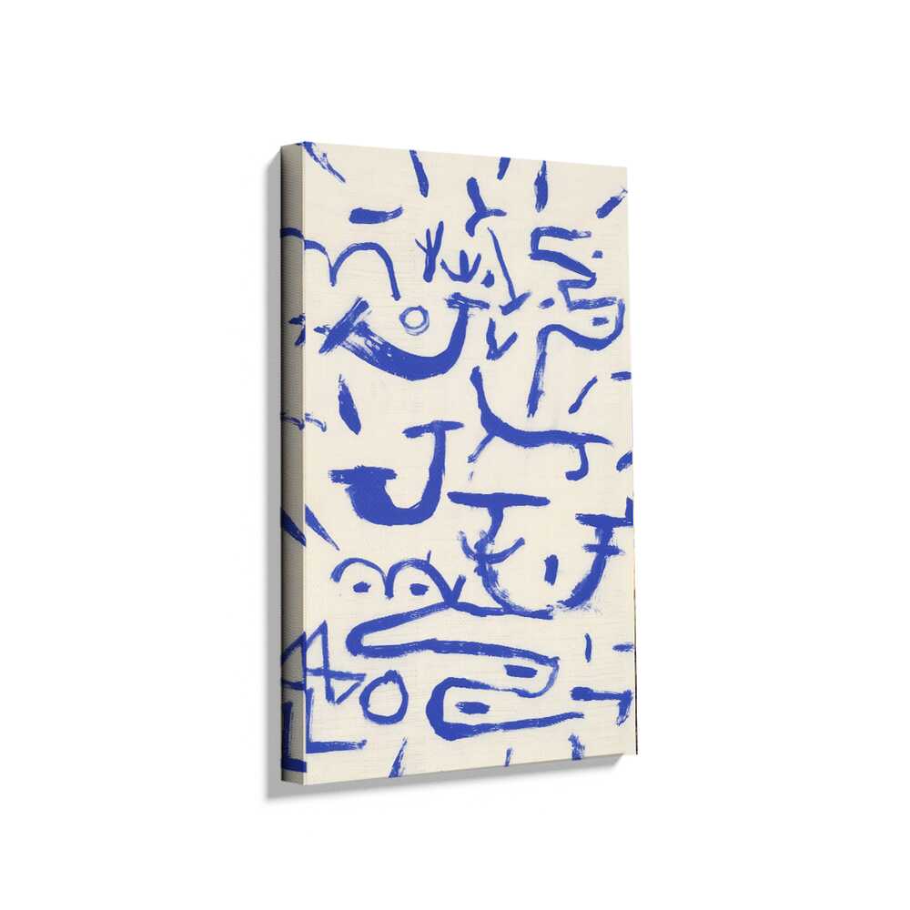 Picasoul - Picasoul Curated - Blue Abstract Expressions - Wall Decor