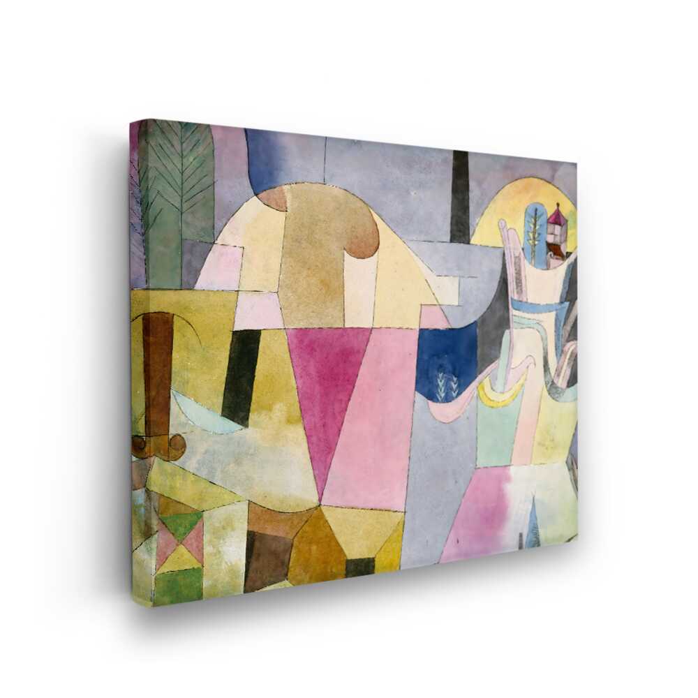 Picasoul - Picasoul Curated - Abstract Landscape With Shapes - Wall Decor