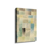 First House Of A Settlement - Wall Canvas