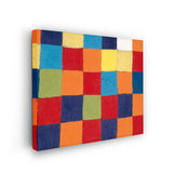 Colorful Grid - Wall Canvas