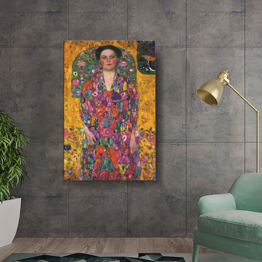 Vibrant Portrait Of A Lady
