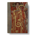 Woman With Snake 1 - Wall Canvas
