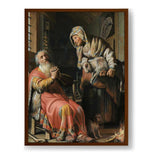 The Prayer - Framed Canvas