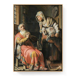 The Prayer - Floating Framed Canvas