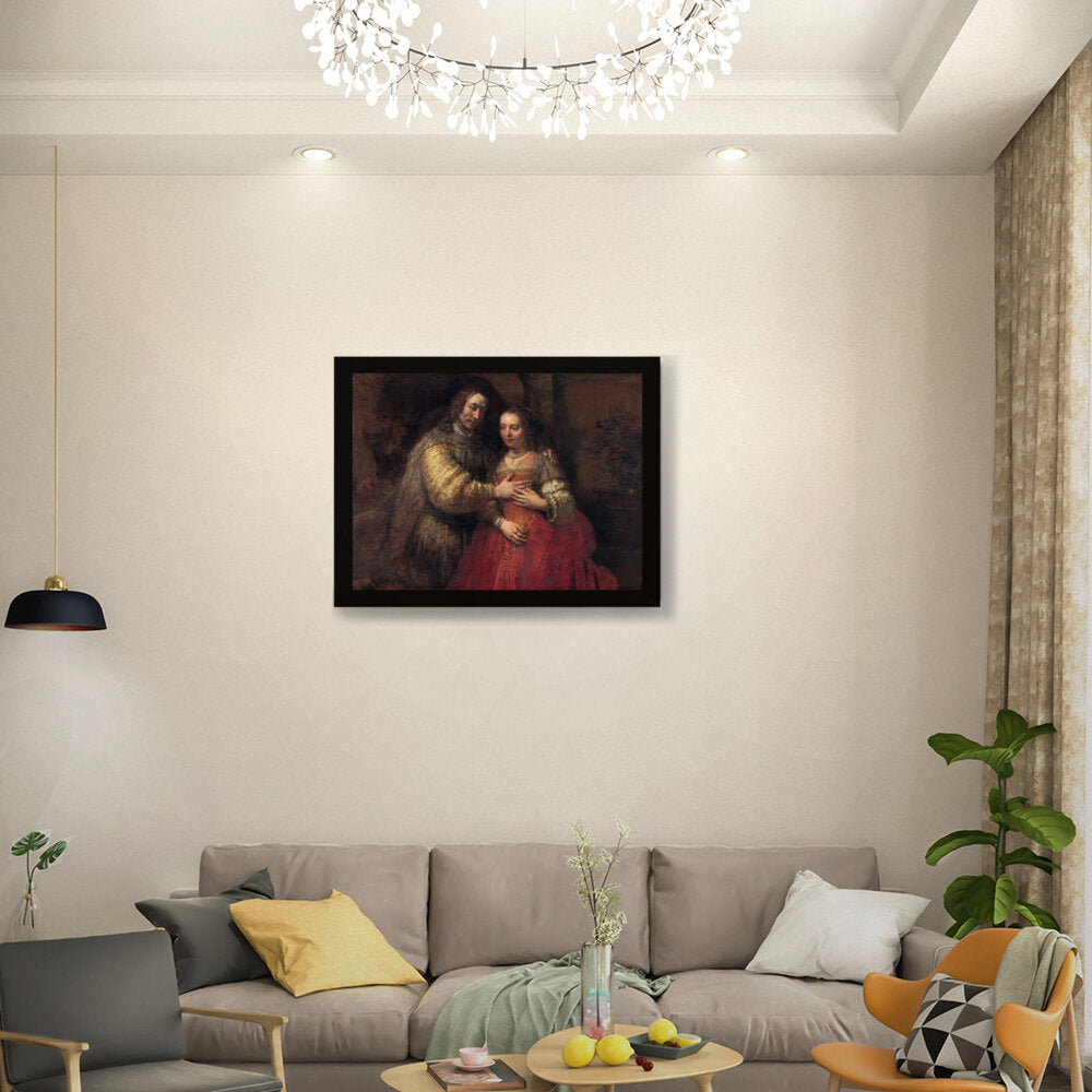 The Jewish Bride - Framed Canvas