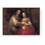 The Jewish Bride - Floating Framed Canvas