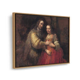 The Jewish Bride - Floating Framed Canvas