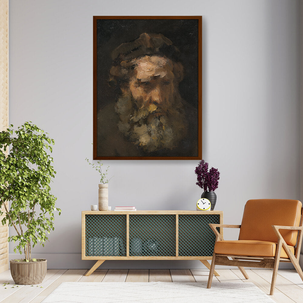 Artist4 - Art - Aged Wisdom - Framed Canvas