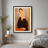Artist4 - Art - Woman In Black - Framed Wall Art