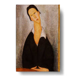 Woman In Black - Wall Canvas