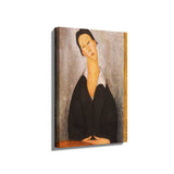 Woman In Black - Wall Canvas
