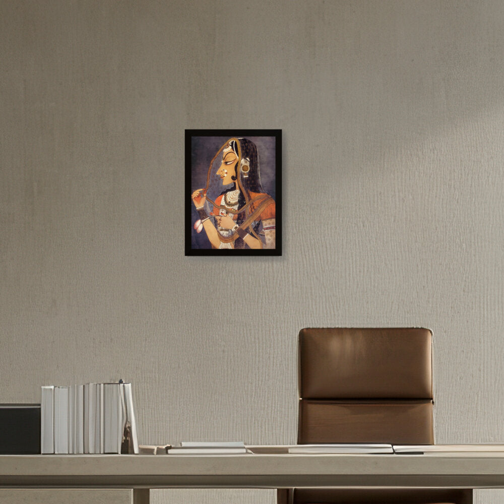 Radha Bani Than - Framed Canvas