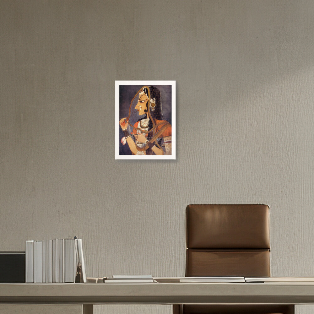 Radha Bani Than - Framed Canvas