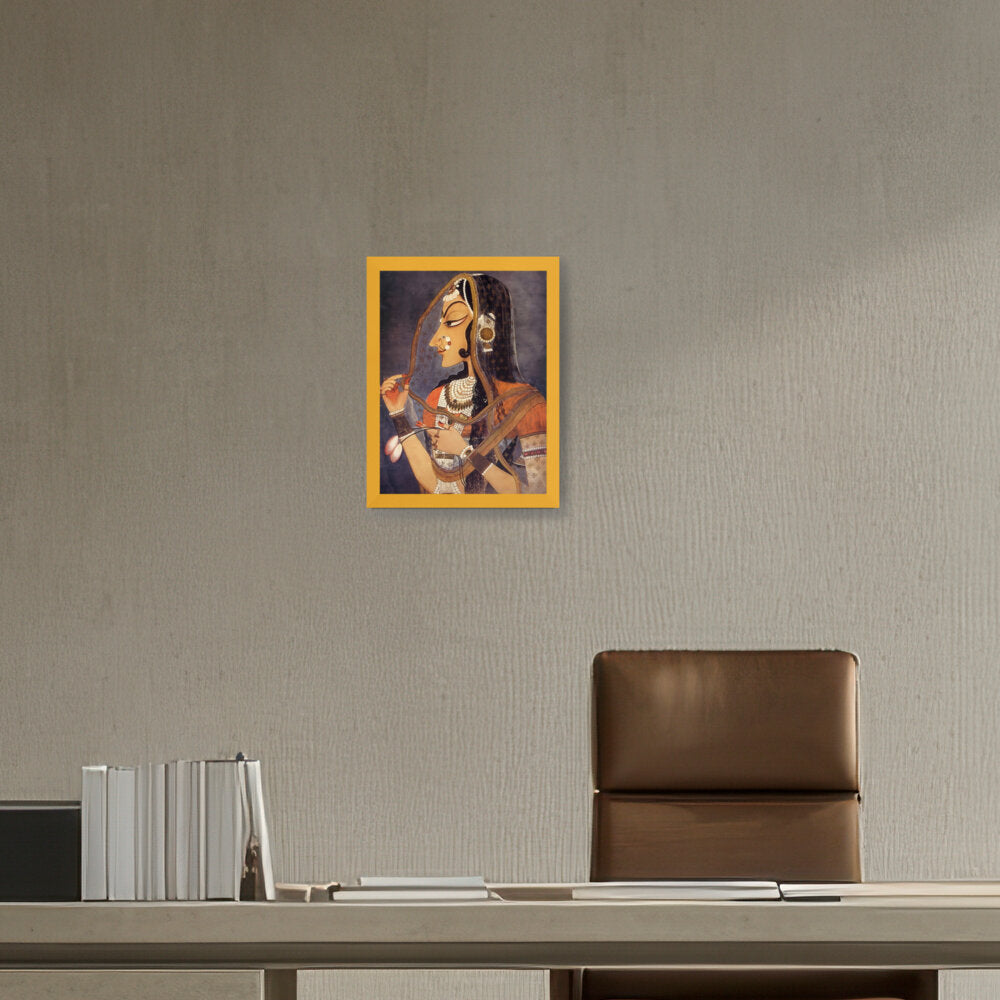 Radha Bani Than - Framed Canvas