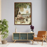 Sannyasi, A Saiva Mendicant - Framed Canvas