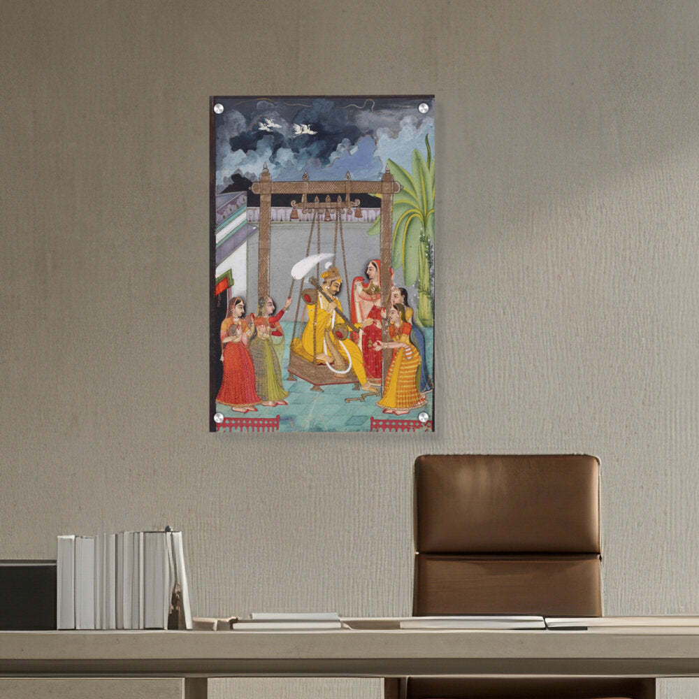 Raga Hindol - Acrylic Wall Photo