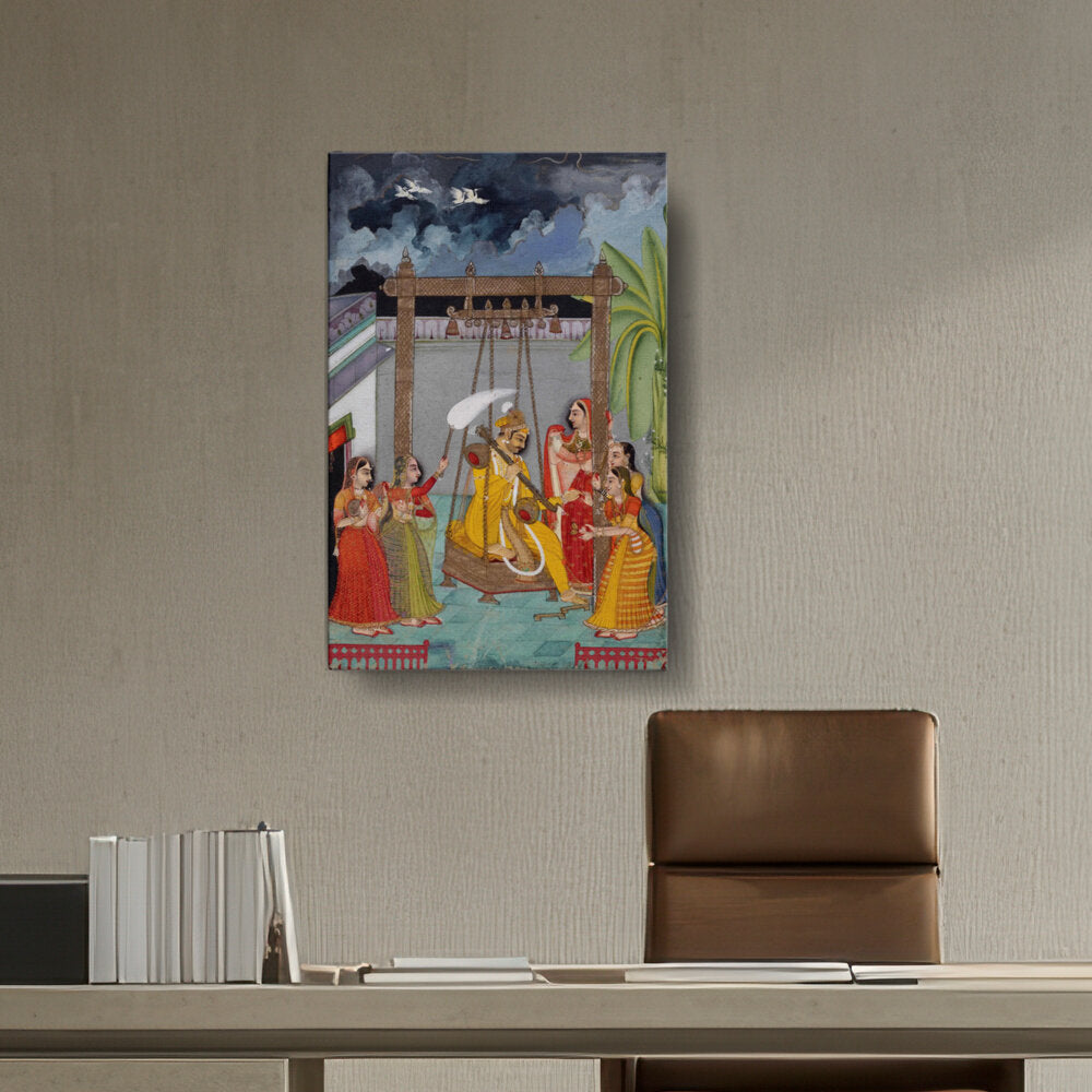 Raga Hindol - Wall Canvas