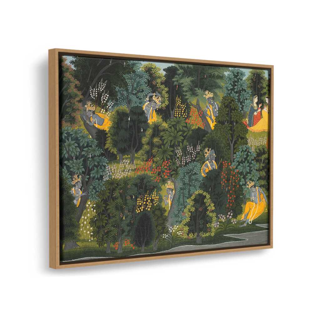 Krishna's Longing For Radha - FLOATING FRAME
