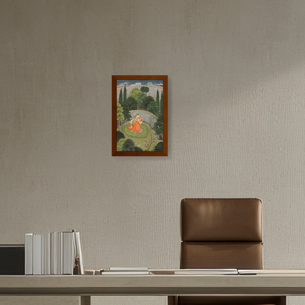Utka Nayika - Framed Canvas