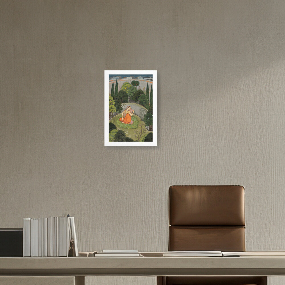 Utka Nayika - Framed Canvas