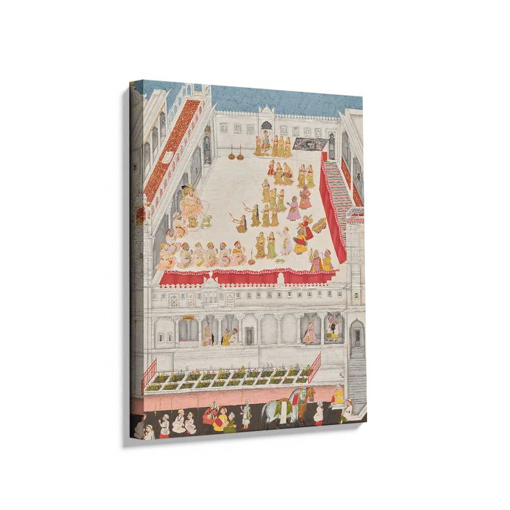 Picasoul - Picasoul Curated - Jagat Singh Attending Raslila - Wall Decor