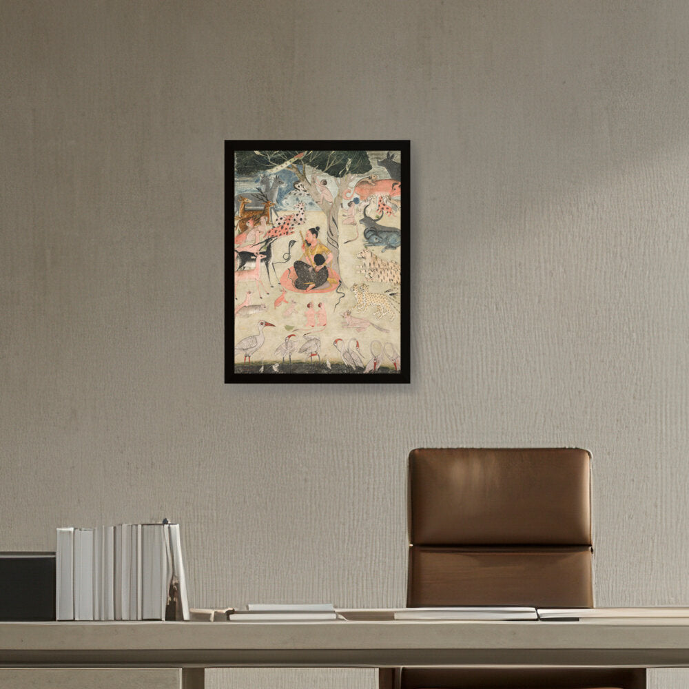 The Attractions Of Music - Framed Canvas
