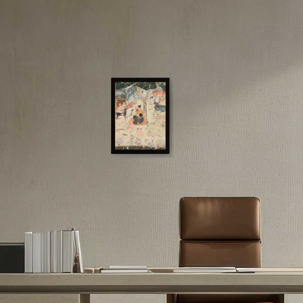 The Attractions Of Music - Framed Canvas