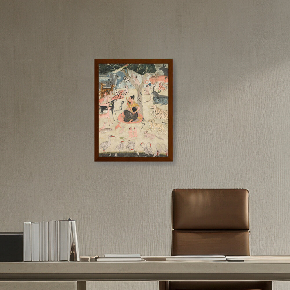 The Attractions Of Music - Framed Canvas
