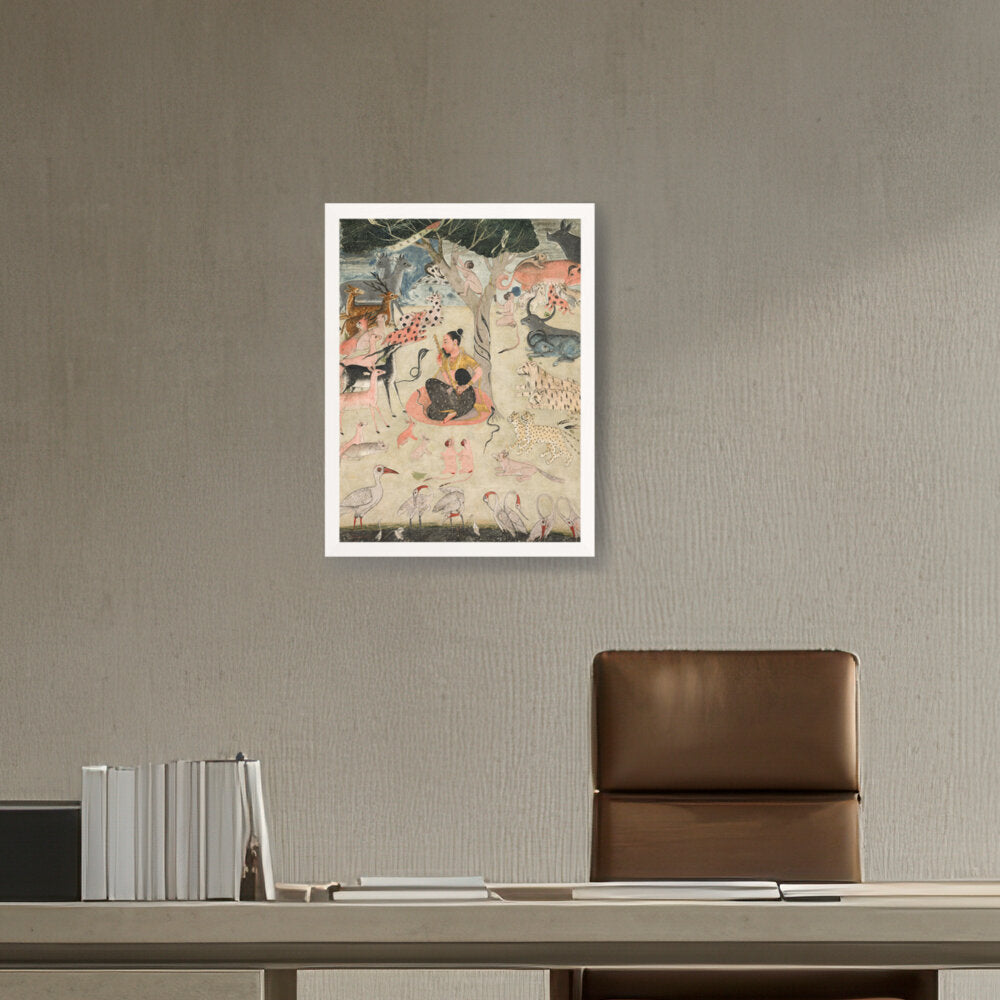 The Attractions Of Music - Framed Canvas