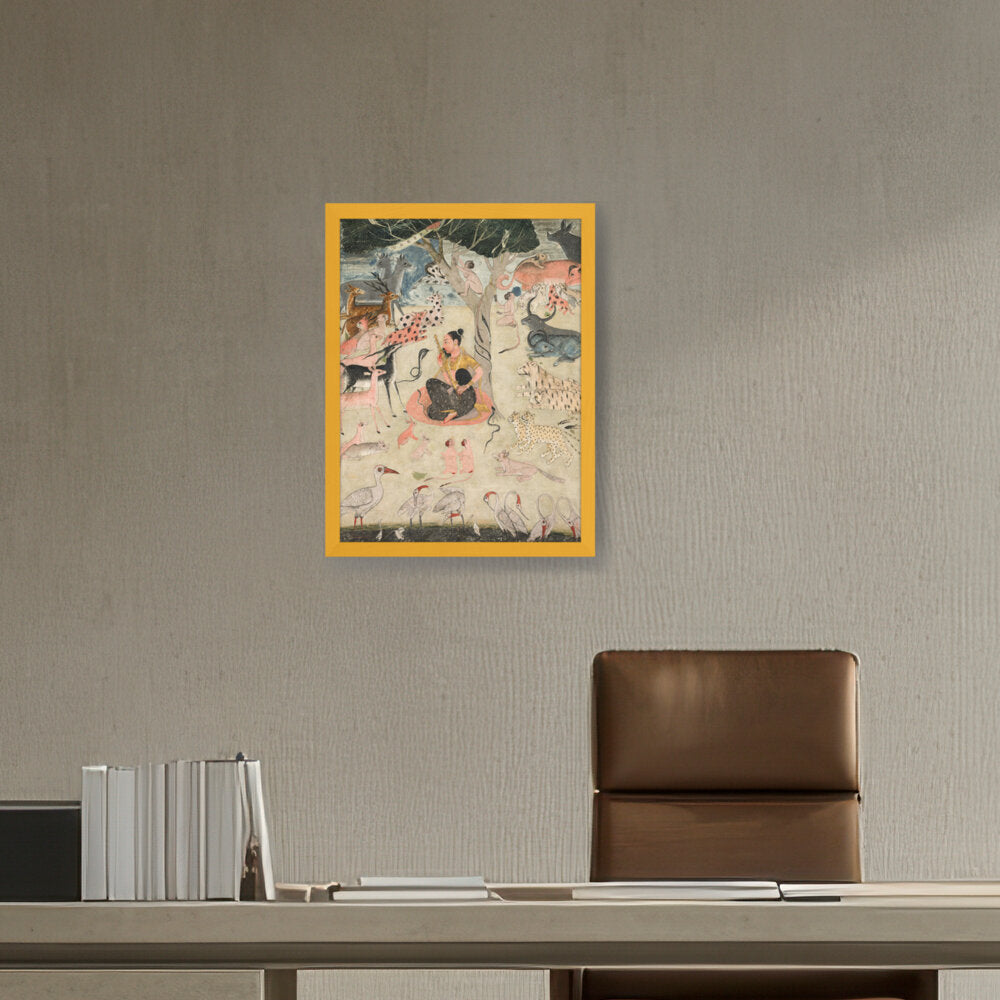 The Attractions Of Music - Framed Canvas