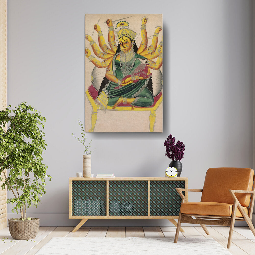 Ganesha-Janani - Wall Canvas