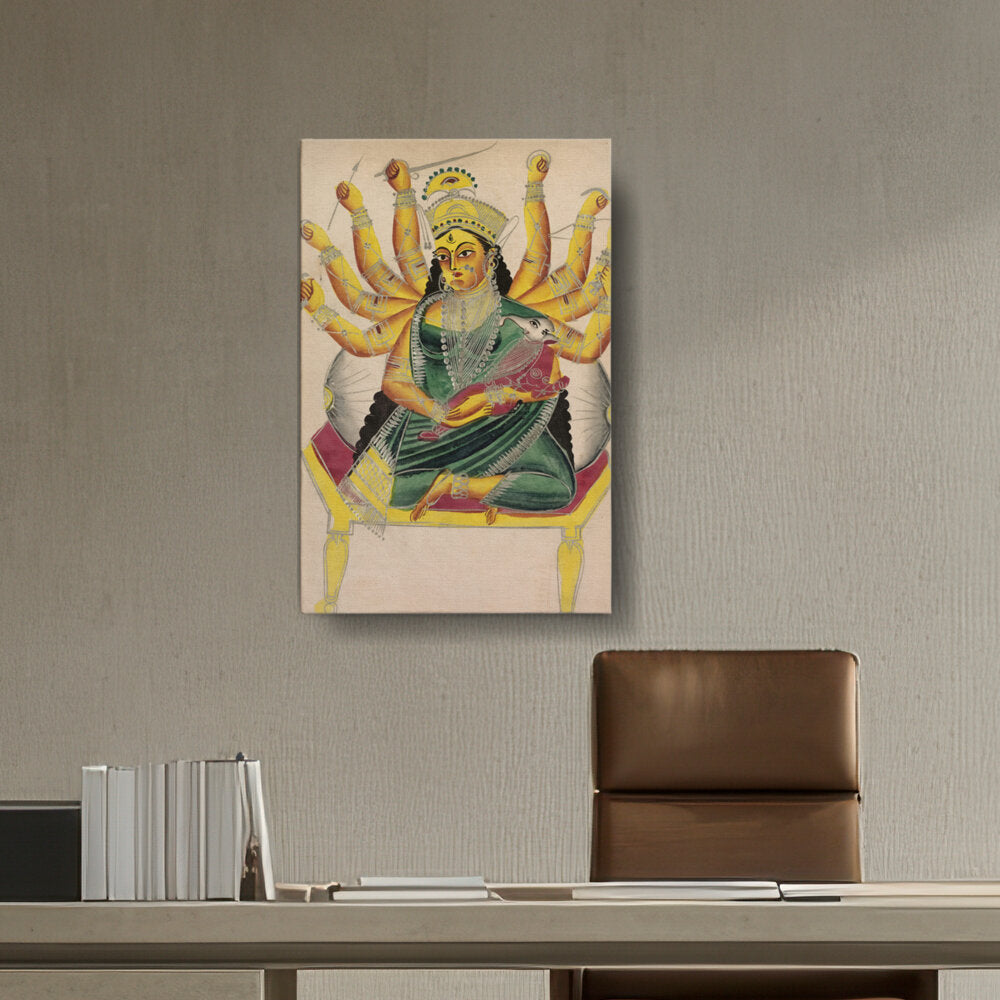 Ganesha-Janani - Wall Canvas