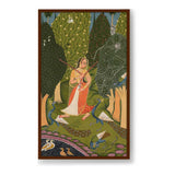 Pilgrimage To Sarnath - Framed Canvas